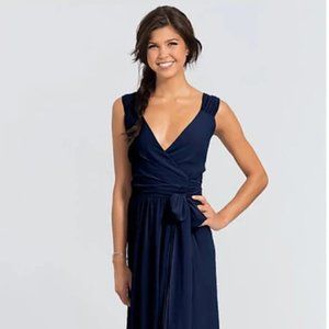 Joanna August Ceremony Black Bridesmaid Dress